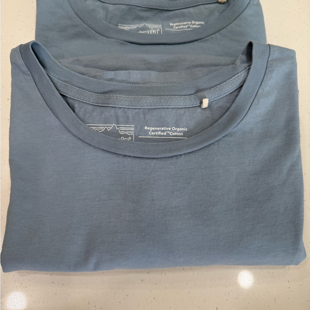 Patagonia Men’s Short Sleeve Crew Tee - Slate Blue (2)